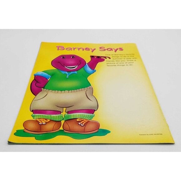 Barney Magazine July/Aug 1997 Hooray for Summer! - Picture 3 of 12